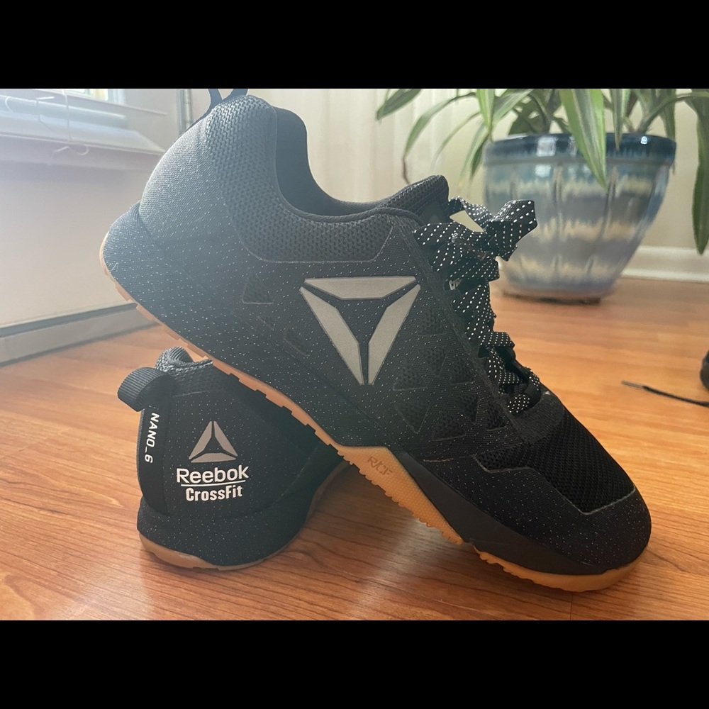 Reebok Nano 6 Black with Gum bottom